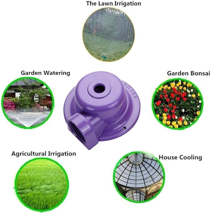 Metal Lawn Sprinkler Garden Water Sprinklers Lawn Irrigation System for Small to Medium Area Watering Outdoor Garden Yard Lawn (2PC)