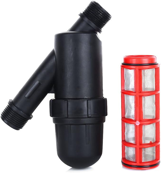 3/4" Screen Filter Mesh Gardening Drip Irrigation,Y Shaped Plastic Screen Filter for Irrigation Systems Against and Debris