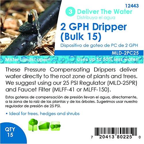 Mister Landscaper 2 GPH Dripper (Bulk 15)
