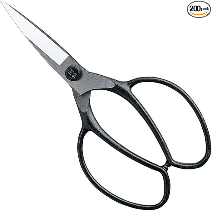 200 Okatsune Plant Shears, A-Shaped, Long, 35.4 inches (90 cm), Black