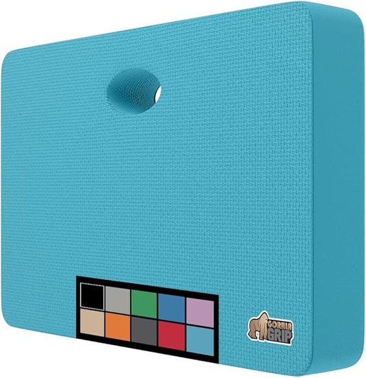 Gorilla Grip Extra Thick Kneeling Pad, Supportive Soft Foam Cushioning for Knee, Water Resistant Construction for Gardening, Bathing Baby, Workout Supplies, Lightweight, Garden Work Gifts