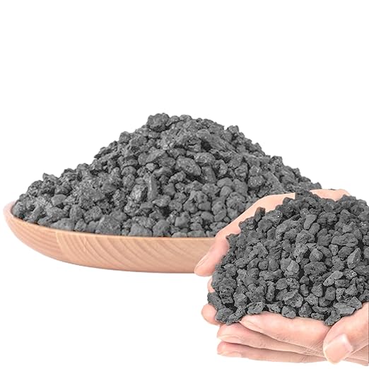 6.6 Pounds Black Lava Rocks, 5-8 mm Lava Rocks for Plants, Bonsai Rocks Horticultural Grit Soil Cover Gravel for Succulents and Hydroponics, Fairy Gardening, Top Dressing, Plant Drainage