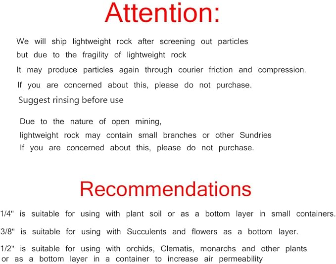 Horticultural Pumice for Plants Professional Sifted (5QT, 3/8 inch)