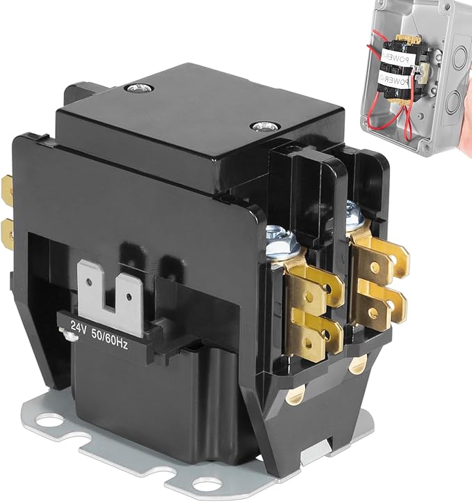 1522 Pump Start Relay Replacement for K-Rain Contactor Lawn Sprinkler Irrigation System, 24V Coil, Watering Equipment Part