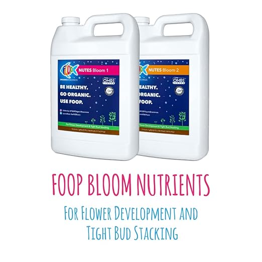 FOOP Nutes Veg & Bloom Gallon Pack Bundle: Organic Plant Nutrients for Root Development, Thick Stalks, Vibrant Green Canopies | Infused with Cal/Mag, and Silica | Certified Organic | Six 1G Bottles