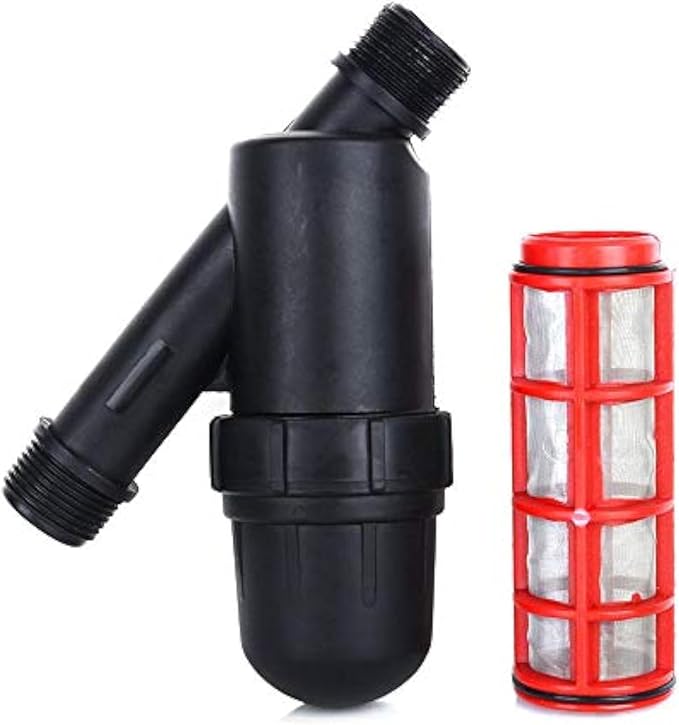 3/4" Screen Filter Mesh Gardening Drip Irrigation, Y Style Screen Irrigation Filter Drip Irrigation Pump Irrigation Filter