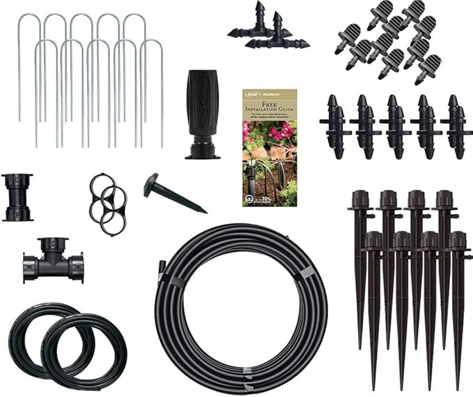 Orbit Drip Irrigation Watering Kit - Complete Micro Irrigation Bundle