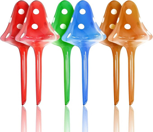 Plant Self Watering Globes Bulbs Planter Insert Automatic Plastic Watering Devices Plant Waterer Spikes for Indoor Outdoor,Self Irrigation System Lasts for 3-4 Weeks