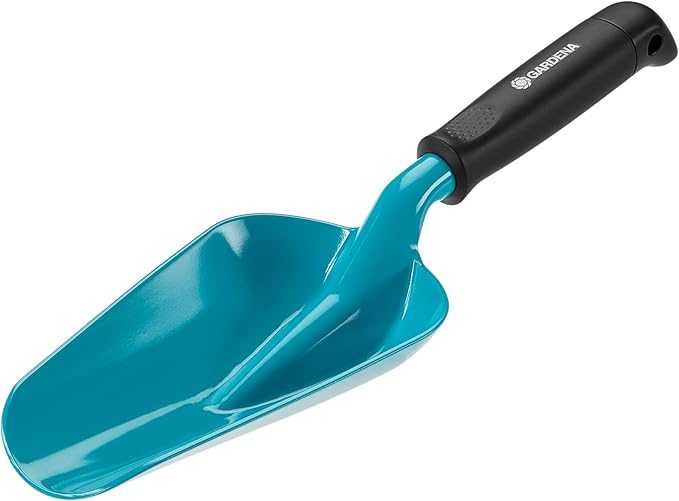 Gardena Palita Largo Classic Acero de calidad, revestimiento duroplast para Plantar y trasplantar plantas altas, Estándar, 44,5 x 12,4 x 9 cm