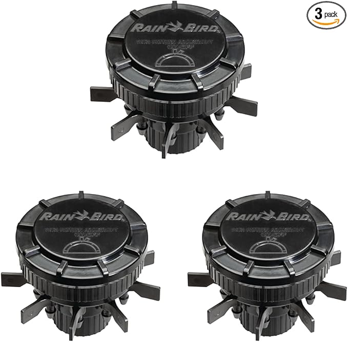 Rain Bird MANIFPRPS2 Drip Irrigation 9-Port Manifold, 25 PSI Pressure Regulating, Adjustable Flow and ON/Off (Pack of 3)