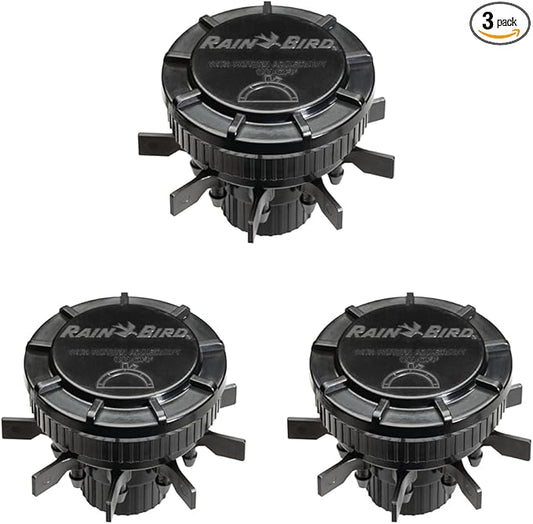 Rain Bird MANIFPRPS2 Drip Irrigation 9-Port Manifold, 25 PSI Pressure Regulating, Adjustable Flow and ON/Off (Pack of 3)