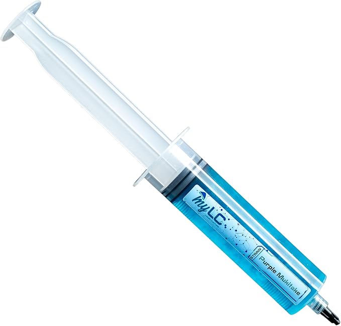 Mycelium's Purple Mukitake Gourmet Mushroom Kit | 5LBS Alder & Soy Hull Blend with Mycelium Plus Grains Combo | Sterile & Nutrient-Rich for Home Growers | Includes 20ML Liquid Culture Syringe