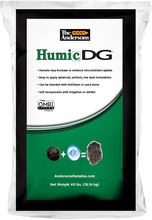 The Andersons Humic DG Organic Soil Amendment - Covers up to 40,000 sq ft (40 lb)