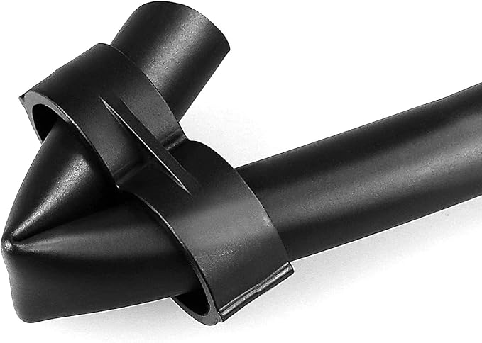 28P Drip Irrigation Fittings Kit (17mm) for 1/2" Tubing (.600" ID), 10 Couplings, 6 Tees, 6 Elbows and 6 Tubing End Closure - Barded Connectors for Drip or Sprinkler Systems(28 Pieces Set)