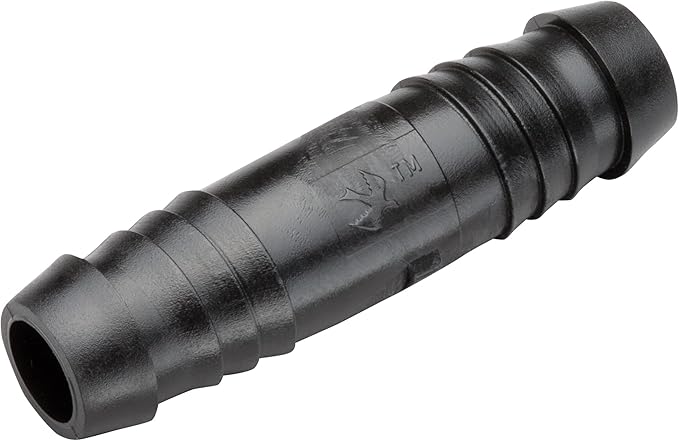 Rain Bird SWGCPLG EZ Pipe/Swing Pipe Barbed Coupling Fitting, 1/2" Barb x 1/2" Barb, 1-Pack