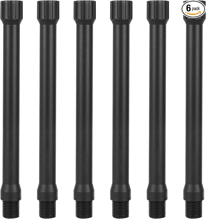 1/2 Inch Male to Female Multifunctional Sprinkler Extensions 6Pc,9.85 inches(Sprinkler Extension)