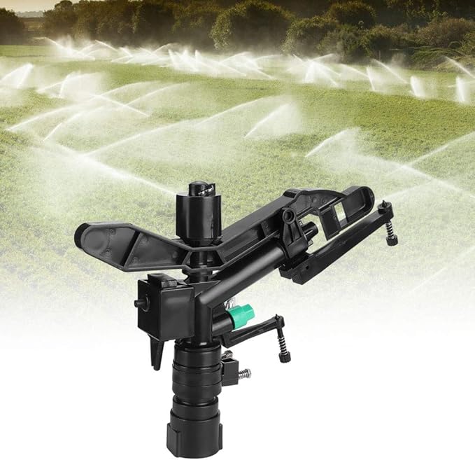 Sprinkler G1 Female Thread Rocker Arm Nozzle Rotating Rocker Nozzle Irrigation System Lawn Garden Roads Patio