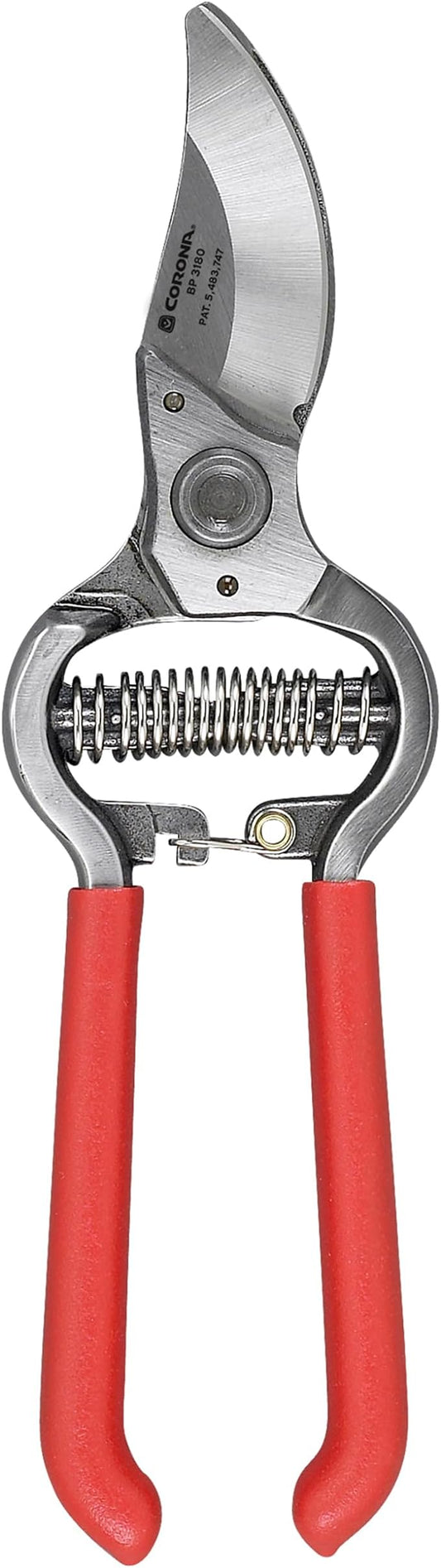 Corona BP 3180D Forged Classic Bypass Pruner with 1 Inch Cutting Capacity, 1", Red