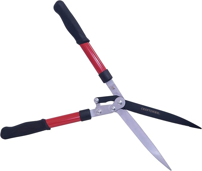 CRAFTSMAN 3-Piece Trimming & Sculpting Set with Bypass Pruning Shears, Garden Snips & Hedge Shears for Shaping, Trimming Delicate Plants, Shrubs & Trees