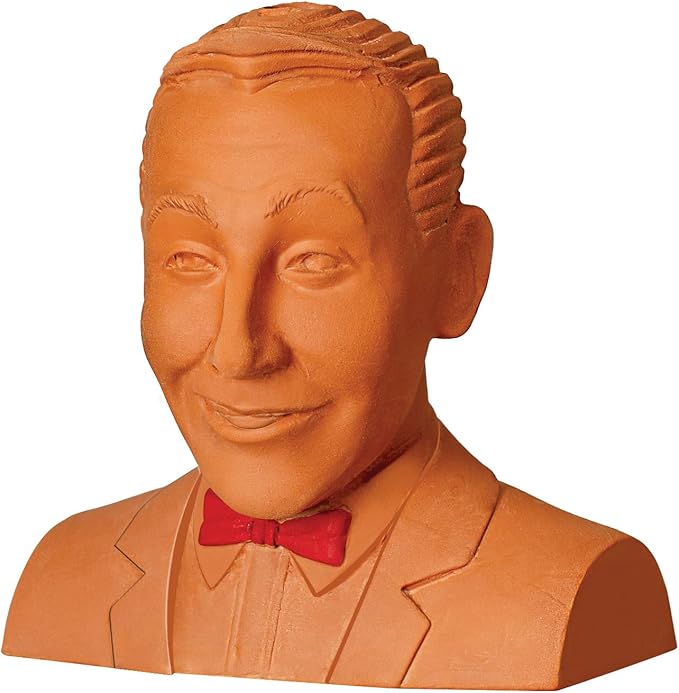Chia Pet Pee-Wee Herman with Seed Pack, Decorative Pottery Planter, Easy to Do and Fun to Grow, Novelty Gift, Perfect for Any Occasion