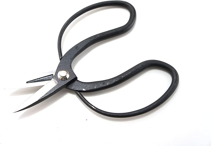 Japanese Bonsai Gardening Scissors, Made in Japan, Overall Length 7 inch
