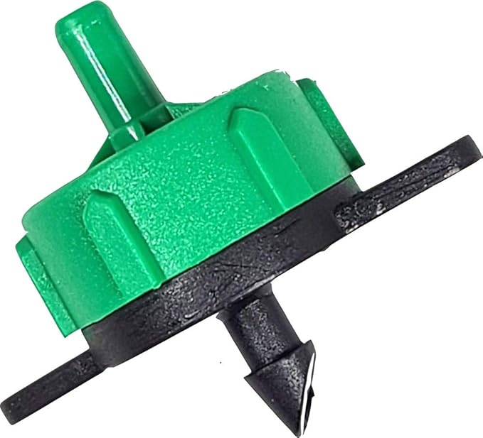 One Stop Outdoor (50-Pack) - 1/2 Gallon Per Hour Pressure Compensating Drip Emitters - Premium Drippers for Drip Irrigation (1/2 Gallon Per Hour)