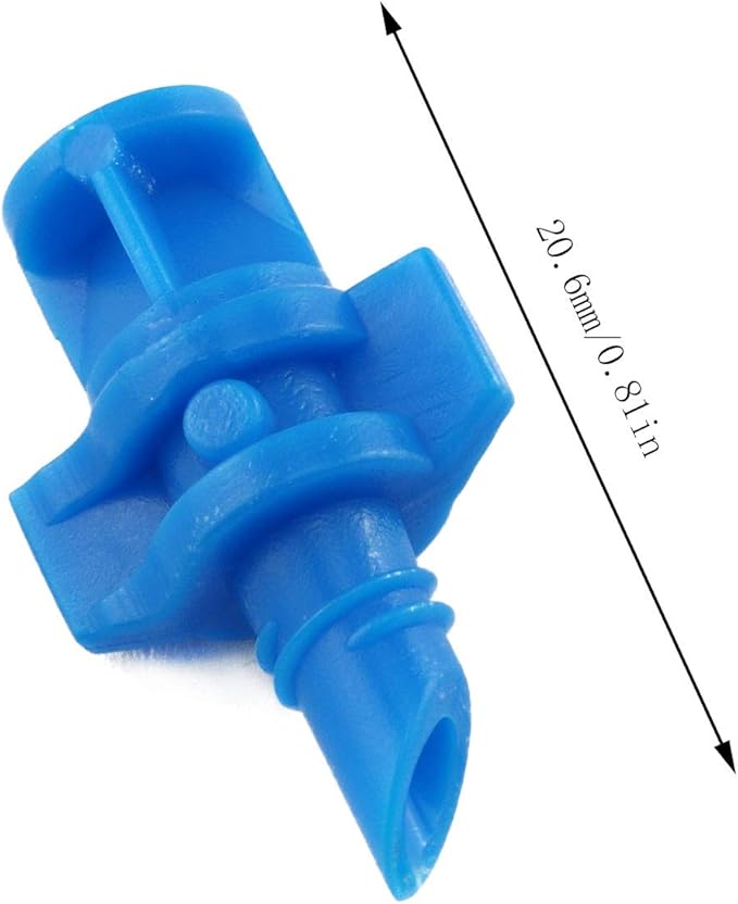 E-outstanding Spray Nozzle 40PCS Micro 90Degree Garden Lawn Water Spray Sprinklers Misting Water Refraction Automizing Sprayer Irrigation System Accessories