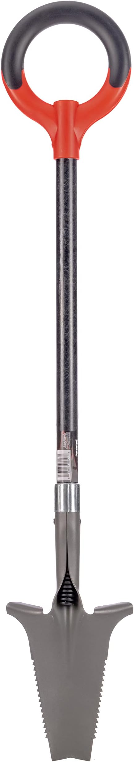 Radius Garden 23311 Root Slayer Perennial Shovel, Red