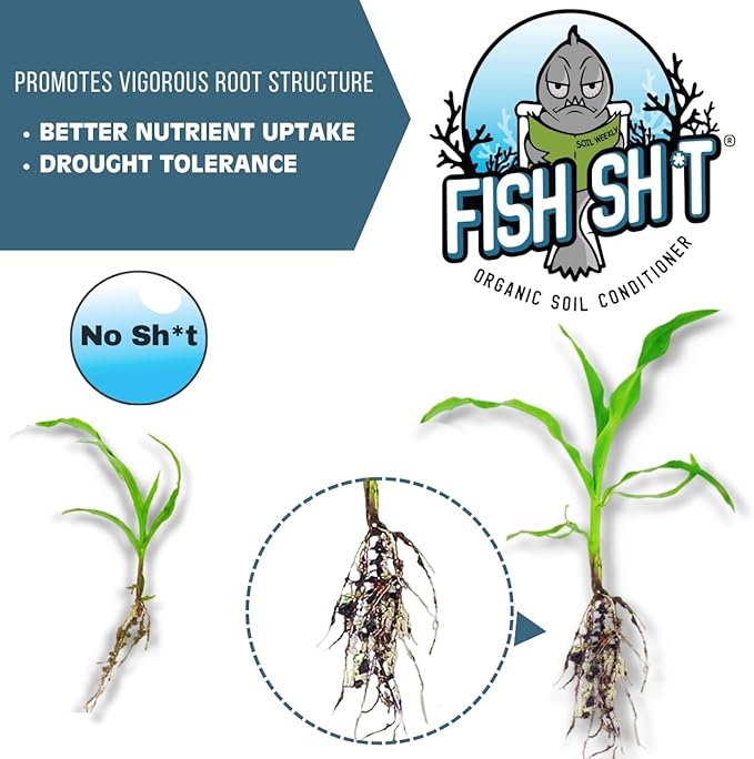 Fish Head Farms Organic Soil Conditioner for Yield and Flavor Enhancement. Improves Fertilizer Efficiency. Useful in Both Garden Soil and Hydroponics Applications - 1 Liter