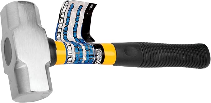 Performance Tool 1935 2lb Fiberglass Handle Sledge Hammer , Black