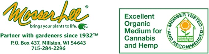 Mosser Lee ML0005 SucSeed® Premium Seed Starter, All Natural & Organic Seed Starter Perfect for Seeds, Milled from Live Sphagnum Moss, Peat-Free, Quick & Successful Germination, 48 Dry Qts (52L)