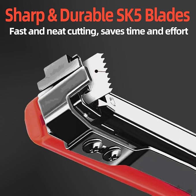 SUCA Plant Tying Machine, Plant Tape Cattle Panels for Garden,Plant Vine Tying Tool with 10000pcs Staples 21 Rolls Tape Plant Tape Gun for Grapes,Tapener (tapetool set1pcs), Red