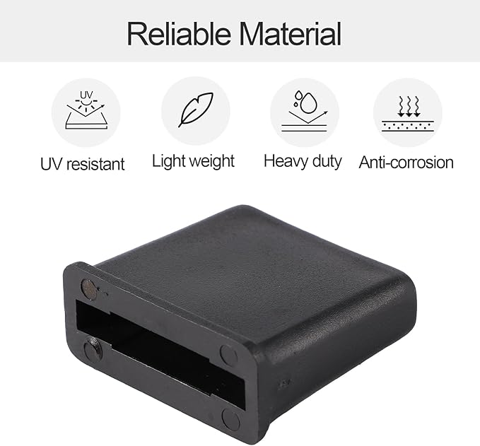 TOYMIS 25pcs Folding Drip Tape Row Ends, Drip Tape End Folding for 5/8inch Dripless Drip Tape Kit Suitable for Drip Irrigation Systems and Landscaping Irrigation