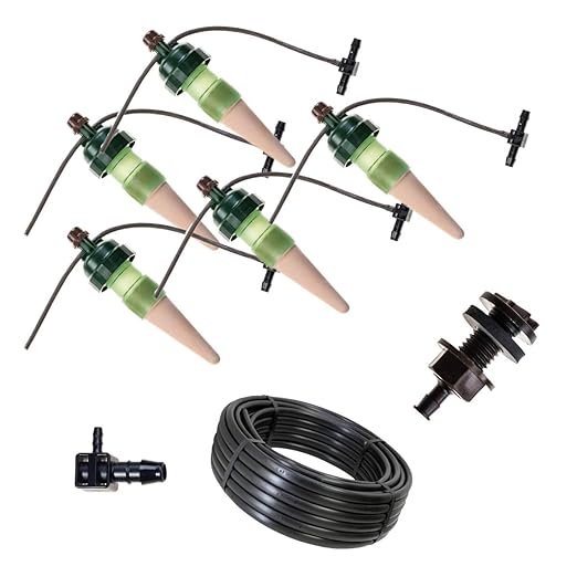 Blumat Drip Irrigation System - Tropf Patio and Deck Starter Kit - Automatic Plant Watering Devices - Easy Setup Self Watering System for Indoor - Prevents Overwatering