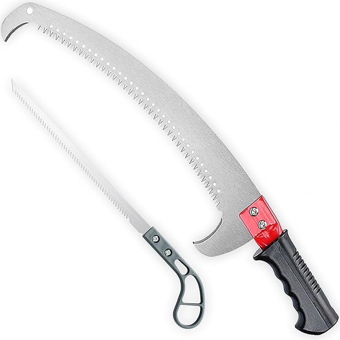 Pole Purning Saw Head,Pole Saw for Tree Trimming Gardening Pole Saw Hand Pole Saw - Precision Pole Handsaw, Landscape Pole Pruning Saws Heavy Duty Pole Saw for Tree Branches Purner Pole Saw