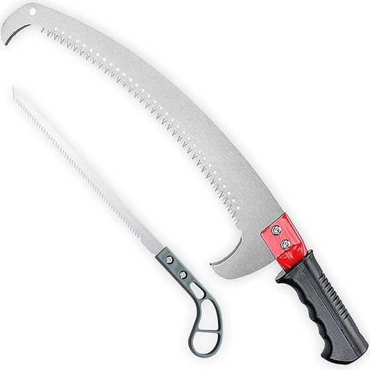 Pole Purning Saw Head,Pole Saw for Tree Trimming Gardening Pole Saw Hand Pole Saw - Precision Pole Handsaw, Landscape Pole Pruning Saws Heavy Duty Pole Saw for Tree Branches Purner Pole Saw