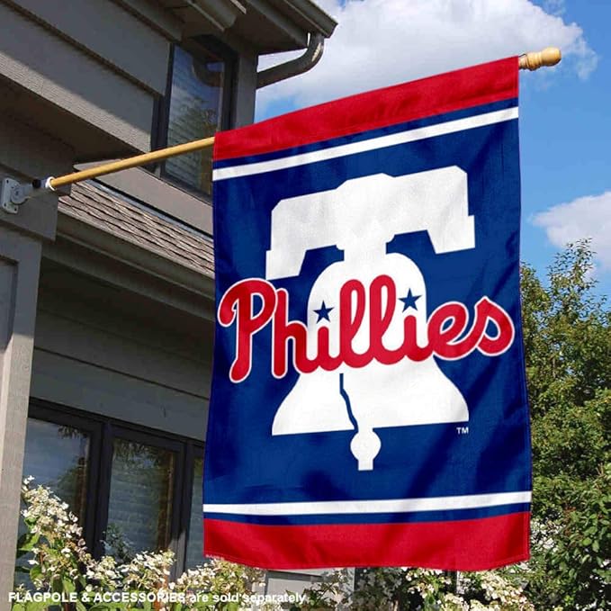 WinCraft Philadelphia New Bell Double Sided House Flag