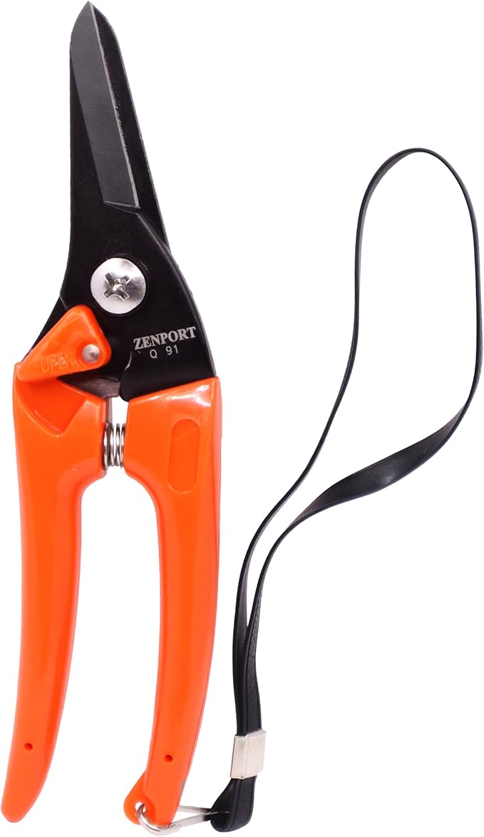 Zenport Q91-3PK of Pruners, Zen-Magic, Ultra Twig and Hoof Trimming Shear, Twin-Blade, 7.5-Inch Long, 3-Pack