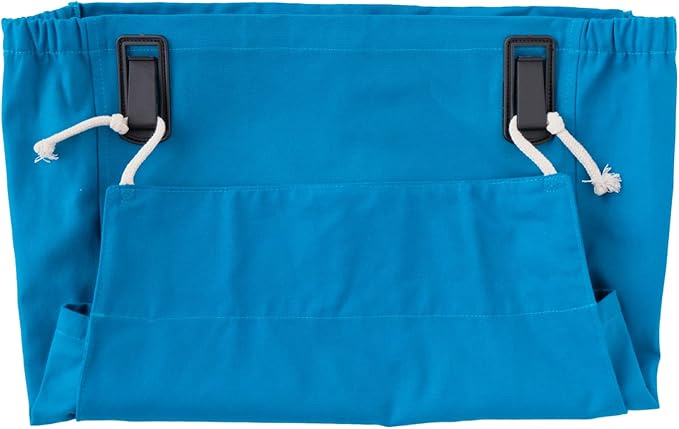 Roo Gardening Apron with Pockets & Harvesting, Picking Pouch - Adjustable, Water-resistant, Washable Canvas Cotton