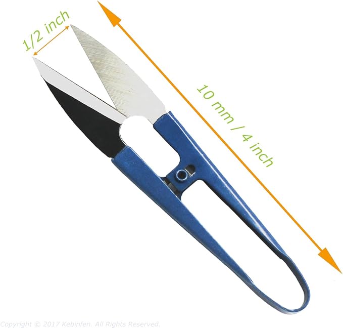 Kebinfen® Bonsai Tree Pruning Trimming Starter Tool Kit - Pruning Scissors, Bonsai Scissors for Bud & Leaves Trimmer, Bamboo Rake - Set of 3