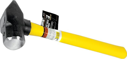Performance Tool M7104 3 Pound Cross Pein Hammer With Fiberglass Handle
