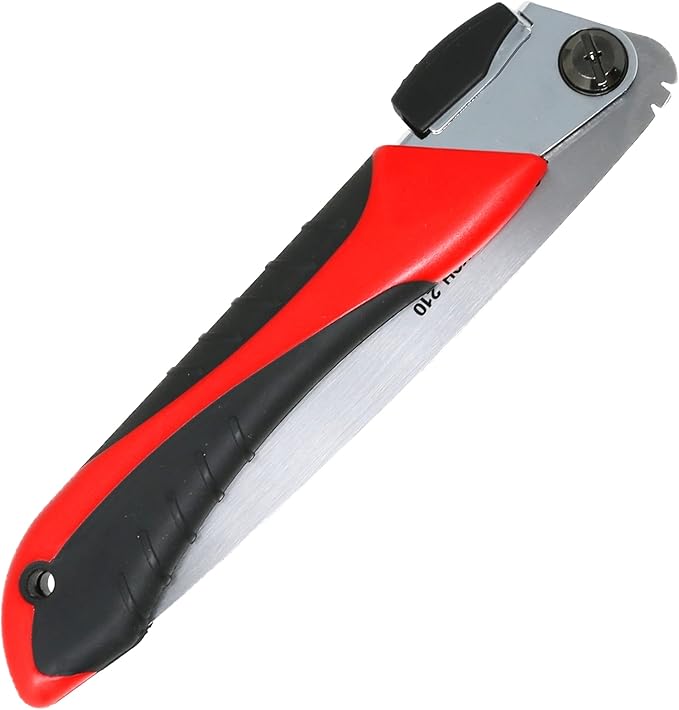 KAKURI Japanese Pull Saw Folding for Woodworking 8-1/4", Foldable Hand Saw for Wood, Timber, Raw Wood, Tree Branch, Razor Sharp Japanese Steel Blade, Made in JAPAN