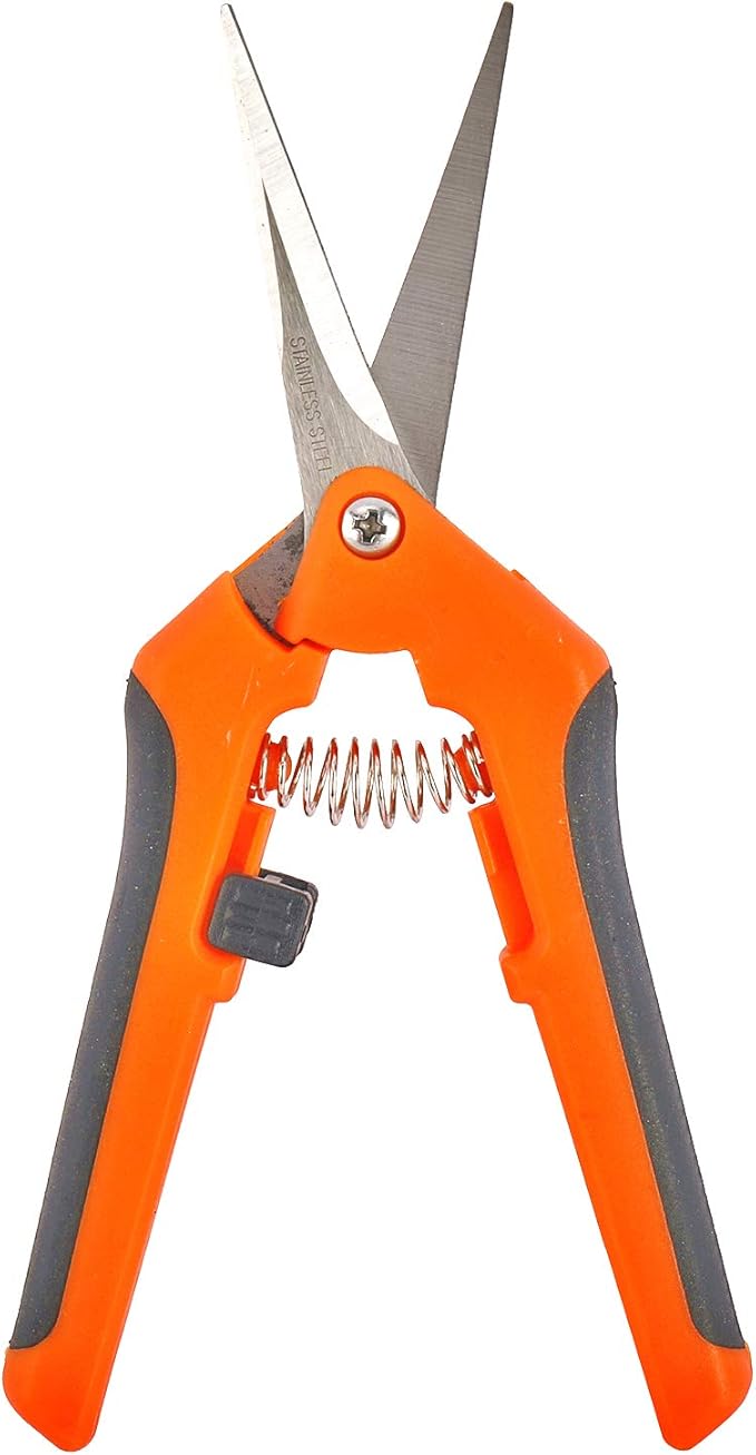 YaeCCC 12-Pack 6.5 Inch Gardening Hand Pruner Pruning Shear with Stainless Steel Blades