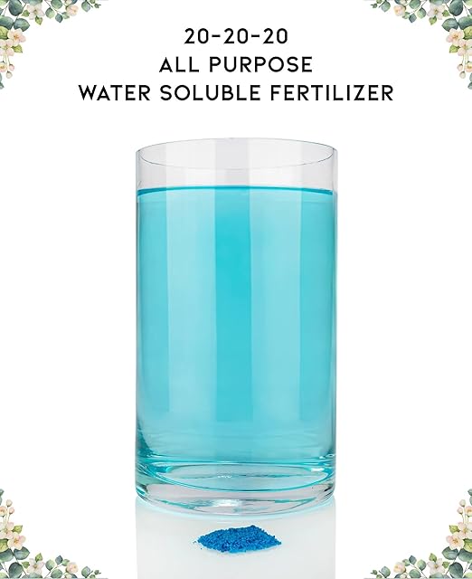 20-20-20 Premium All-Purpose Fertilizer - Boost Biomass and Enhance Leaf Color