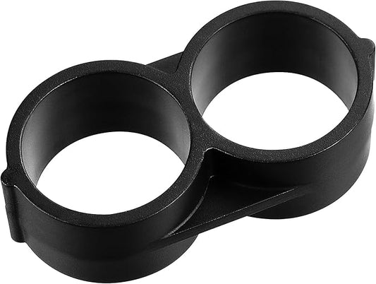 Drip Irrigation Fittings for 1/2" Tubing, 18 Pieces Drip End Plug Fittings End Cap Connectors for 1/2 Inch Irrigation Tube, Drip Line End Closure for Drip and Sprinkler Systems