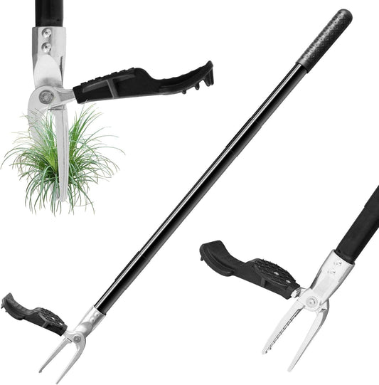 Weeder Puller Tool, Handle (39"), Designed for The Elderly to Weed Quickly Without Bending Over, Lightweight Standing Weeder, Suitable for Removing Weeds,Detachable and Assemblable for Convenient