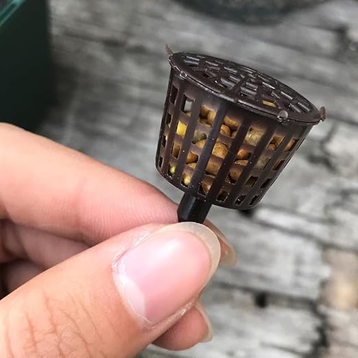 Happyyami 100PCS Plastic Bonsai Fertilizer Box with Lid - Practical Container for Orchid and Succulent Plant Nutrition, Portable Gardening Tool for Home and Garden Size S (Black)