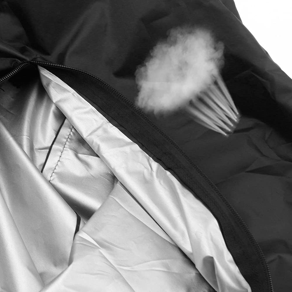 2 Pack Patio Furniture Storage Bag Extra Large Protective Cushion Cover with Zippered Waterproof for Patio Furniture with Zippers and Handles Size 68 inch L x 30 inch W x 20 inch H (2)