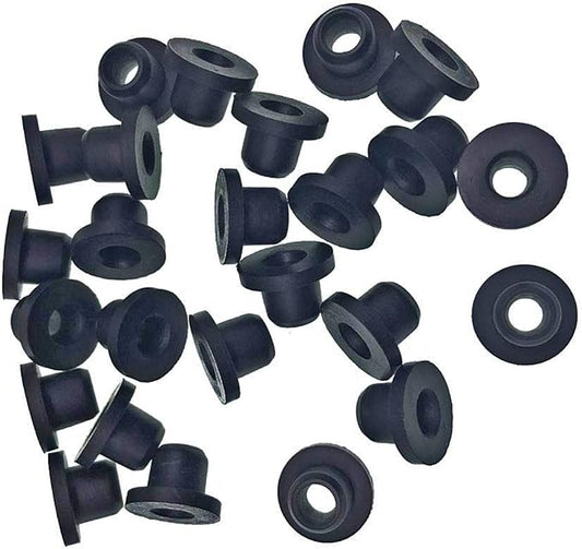 1/4 Grommets 1/4 inch Top Hat for 3/16 1/4 5/16 Airline Tubing Through Walls for Hydro Bucket System of any kind (250/ Pack)