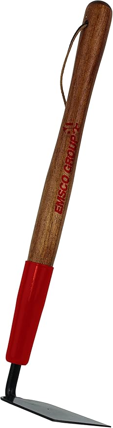 Emsco Group 1663-1 15 Inch Forged Weeding Hoe Miniature Gardening Tools, Wood